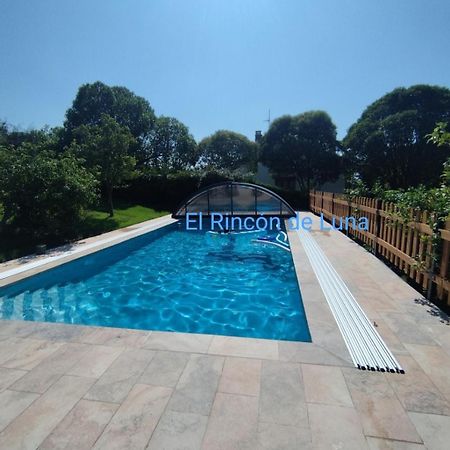 Piscina Climatizada - Todo El Ano- Playa De La Nora-Chimenea- Barbacoa Villa Quintueles Exteriör bild