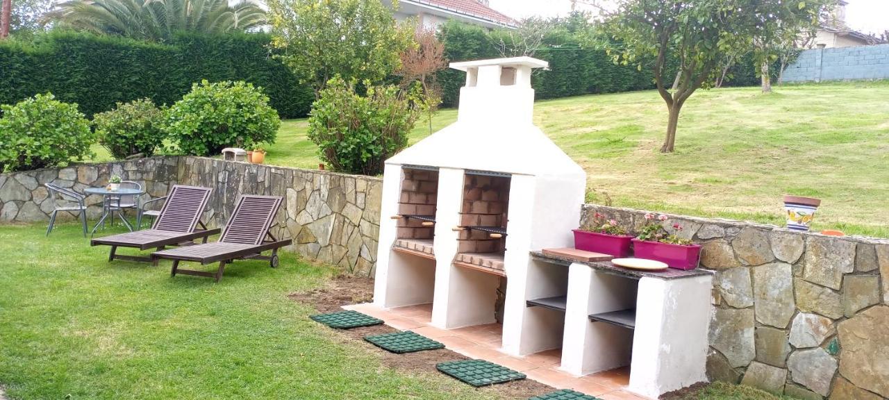 Piscina Climatizada - Todo El Ano- Playa De La Nora-Chimenea- Barbacoa Villa Quintueles Exteriör bild
