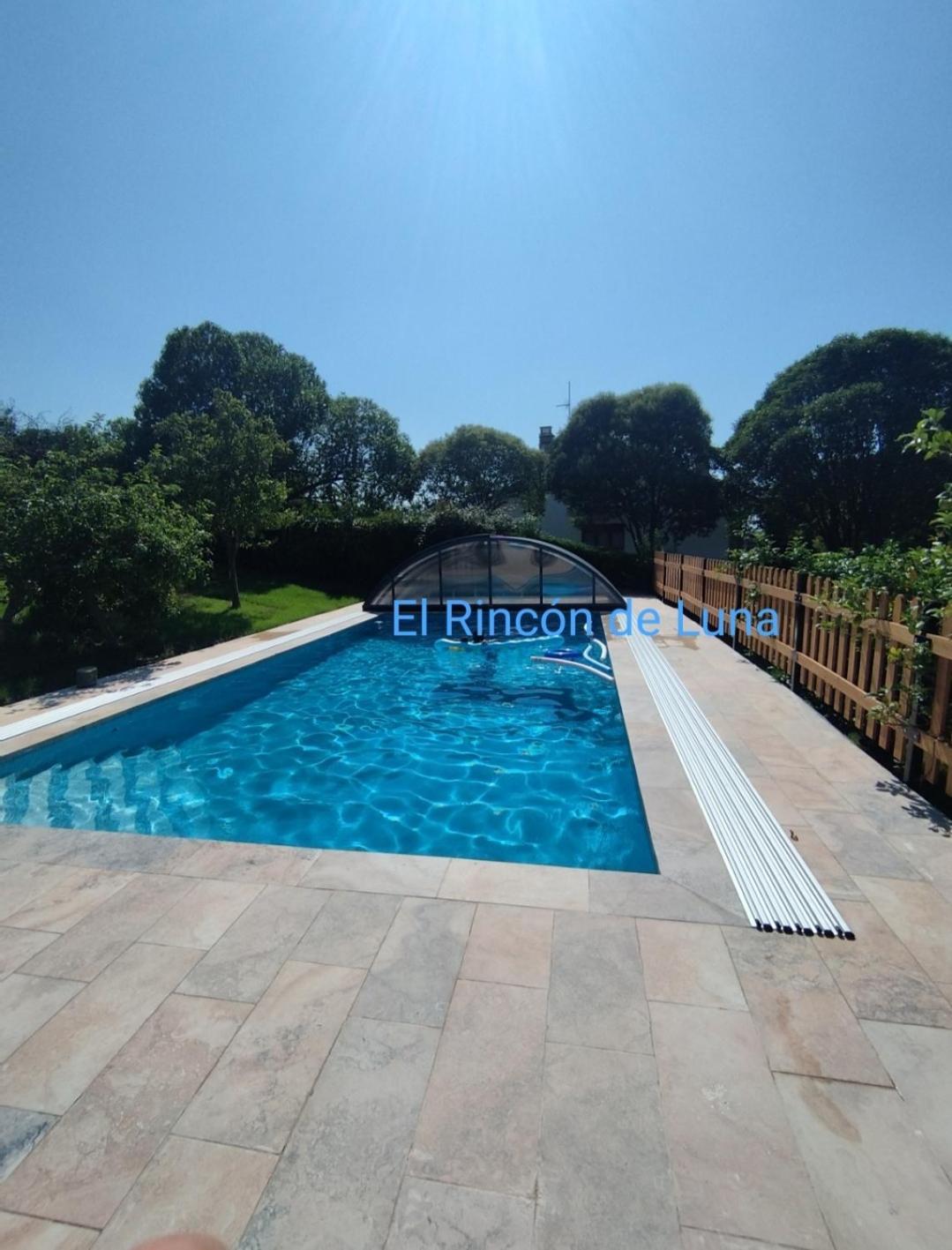 Piscina Climatizada - Todo El Ano- Playa De La Nora-Chimenea- Barbacoa Villa Quintueles Exteriör bild